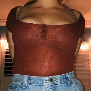 Urban Maroon Top